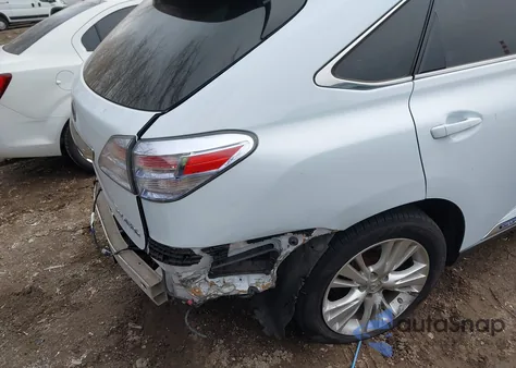 2010 Lexus Rx 450H из США, поврежденный, VIN JTJZB1BA9A2400218